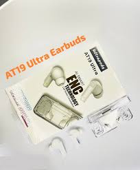 AT19 Ultra Earbuds With ENC Technology Transparent Premium Design
