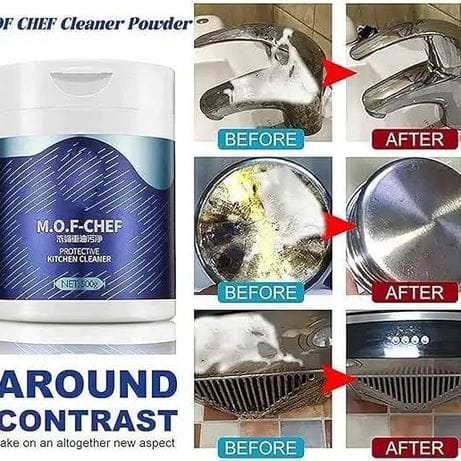 Imported Chef Cleaner Powder-Heavy Oil Stain Powder Cleaner